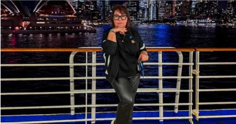 從地面轉向海上人生，巴爾形容自己「第一次能毫無保留地微笑」。（圖／Sue Barr）