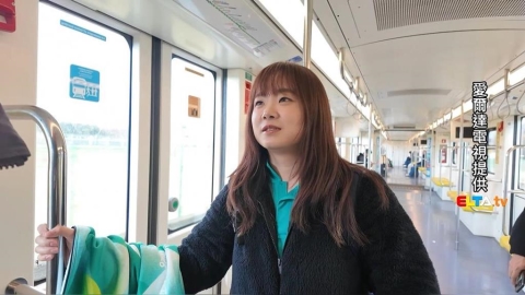 冬奧(影)／花式滑冰場館有亮點！ 「台灣女孩」呂琳萱擔任志工