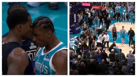 NBA(影)／本季最嚴重「大場面」來了！左鉤拳、鎖喉功樣樣來、4球星遭驅逐出場