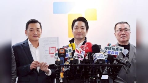 正式完成地上權簽約！蔣萬安：台北就是輝達的家