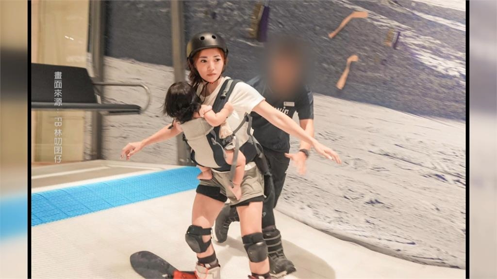 爆迎第8胎「7寶媽超扯」不只歧視資源班！揹嬰滑雪「喂吃器官」畫面流出