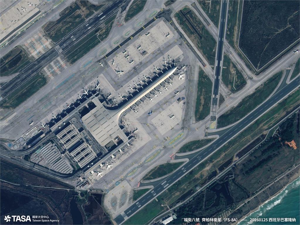 快新聞/福衛八號首度公開成果!東京、巴塞隆納都在鏡頭裡 AIT發文祝賀