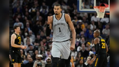 NBA(影)／斑馬+狐狸聯手克服16分落後！馬刺逆轉勝勇士拿下最近6連勝