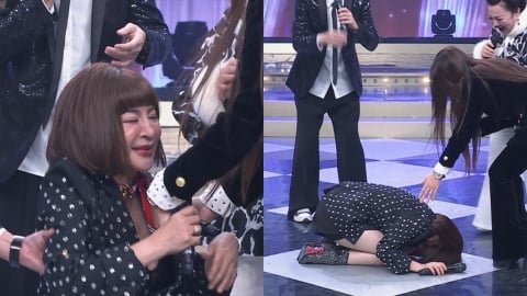 王彩樺勾人夫「親密互動」畫面曝!老婆緊盯全程又衝上台 她嚇急跪地求饒