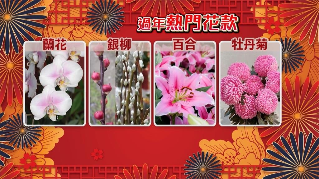 備戰春節.情人節商機! 台北花市到除夕午前108hrs不打烊