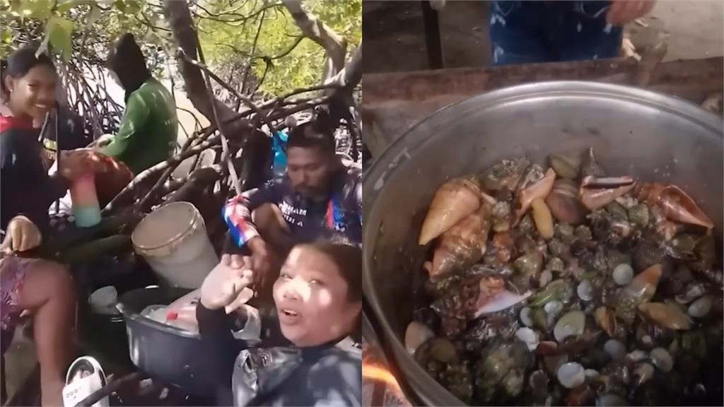 菲網紅拍片「狂嗑海鮮」竟淪喪命遺作!誤食劇毒蟹「嘴唇發黑」最後身影曝光