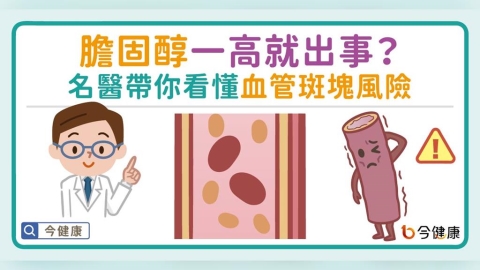 膽固醇一高就出事?名醫帶你看懂血管斑塊風險