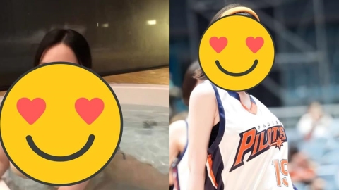 韓籍啦啦隊女神「解放比基尼」放大招!下秒水中「浮出1物」本人超害羞認了:傳開了