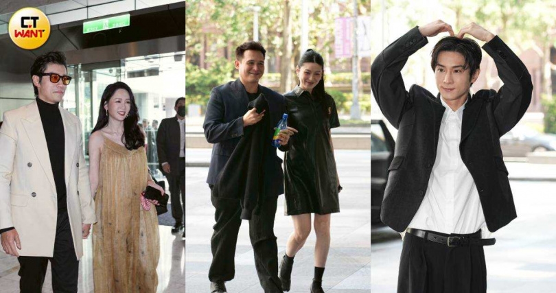 倪安東夫婦、阿本等人皆到場見證。（圖／蘇聖倫攝）