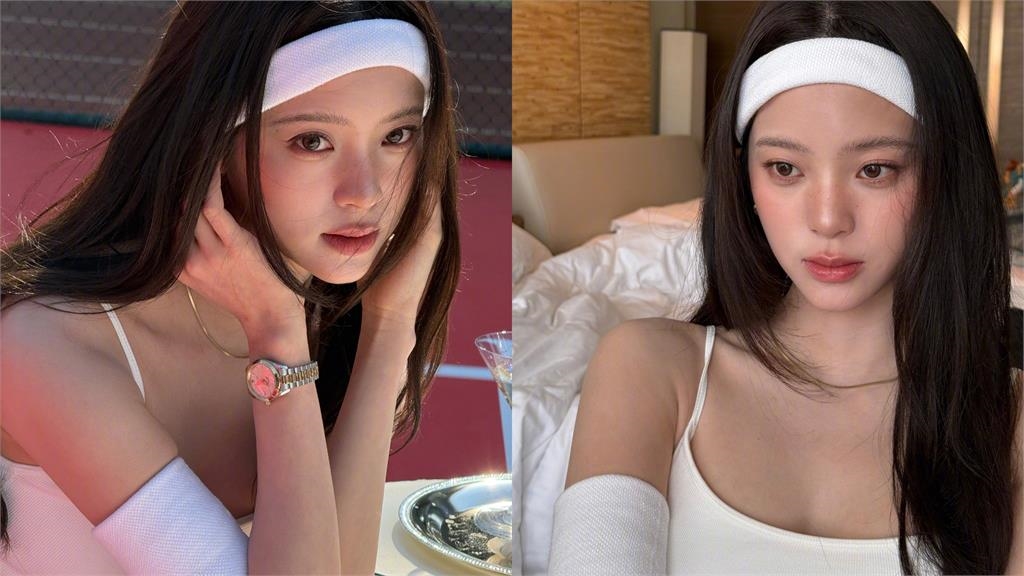 球場運動正妹「辣穿U領Bra」竟是歐陽娜娜！彎腰狂洩「V型大峽谷」畫面曝光