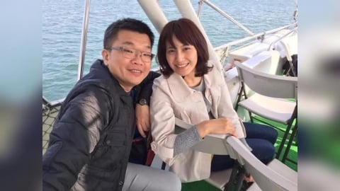 中職／蔡其昌情人節臉書放閃！高調與妻示愛「妳是我的全部」網友笑讚浪漫：會長懂生存