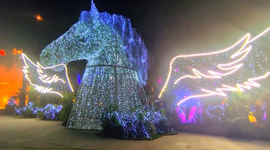 天馬奔馳!中台灣燈會驚蟄界 沉浸式感官之旅