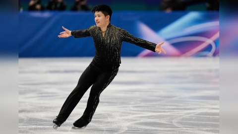 冬奧(影)/冰上之花已經盛開!19歲台灣花滑新星李宇翔首戰冬奧第23名作收