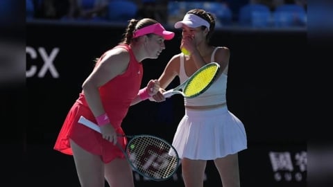 網球／就差那麼一點！謝淑薇與搭檔「O妹」鏖戰三盤不敵對手！杜哈女網賽奪亞軍