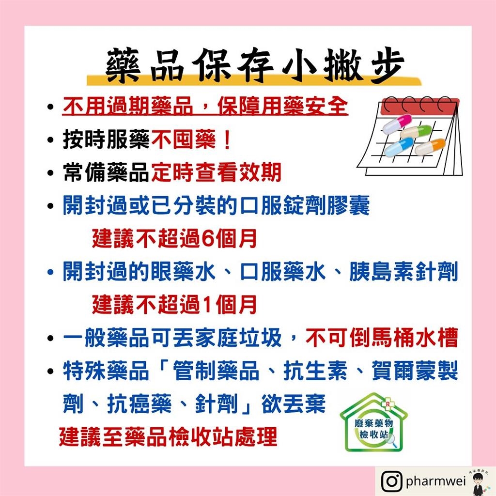 長輩壞習慣！藥品過期「放冰箱就好」？藥師曝4關鍵：省小錢賠健康