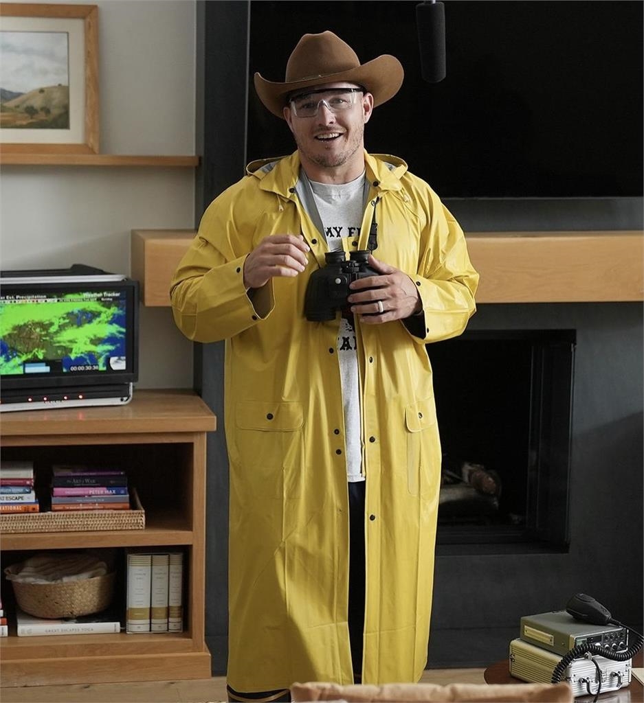 MLB(影)／地表最強「氣象宅」！天使神鱒楚奧特追風成痴　老婆也崩潰還發文求救