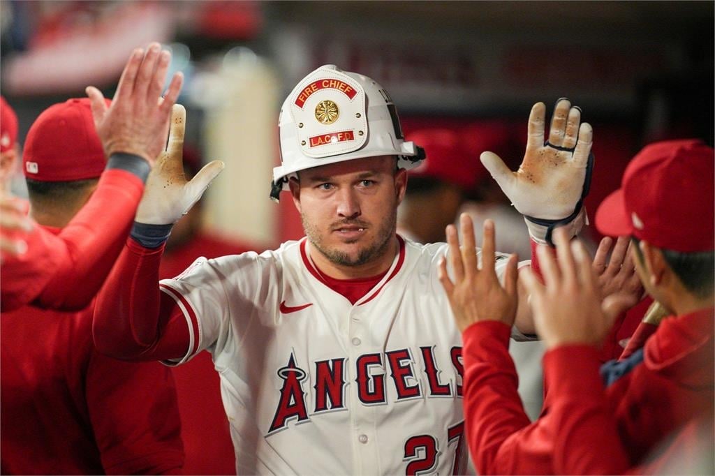 MLB(影)／地表最強「氣象宅」！天使神鱒楚奧特追風成痴　老婆也崩潰還發文求救