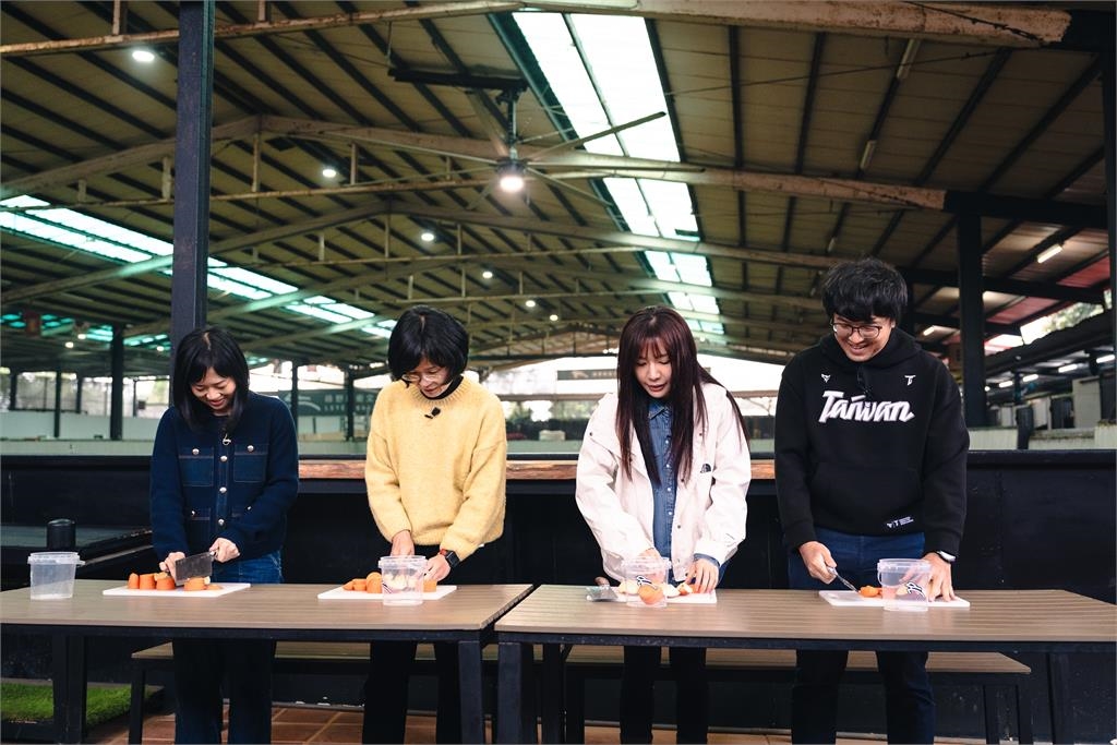 快新聞/歡喜迎馬年!蘇巧慧化身一日馬場照護員 沈伯洋竟成「Q毛本尊」?