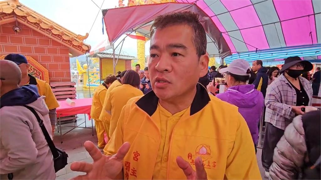 快新聞／春節最甜廟宇！宜蘭慈皇宮「奶凍吃到飽」連發5天　信徒大排長龍