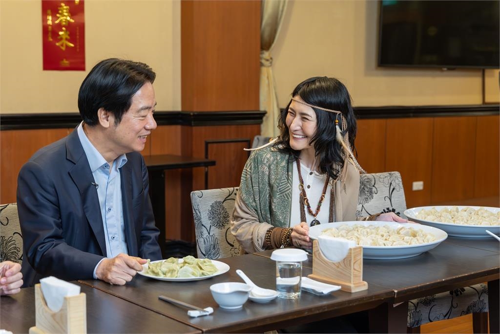 快新聞／初一超狂畫面！賴清德招待日本大胃王100顆水餃　台日情誼宛如家人