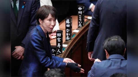 日本眾院舉行首相選舉　高市早苗一如預期獲續任