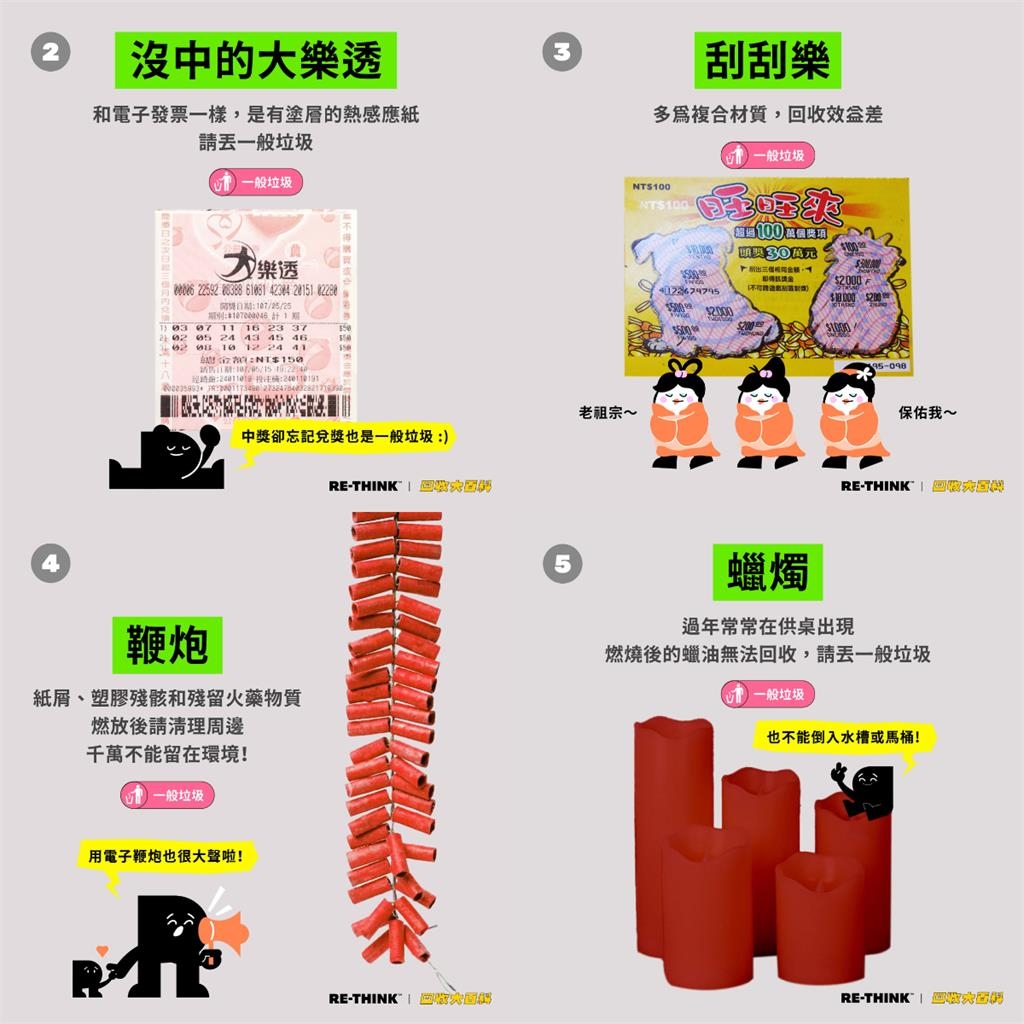 彩券、刮刮樂別丟回收！專家點名這4樣「全是一般垃圾」錯了恐罰6000元