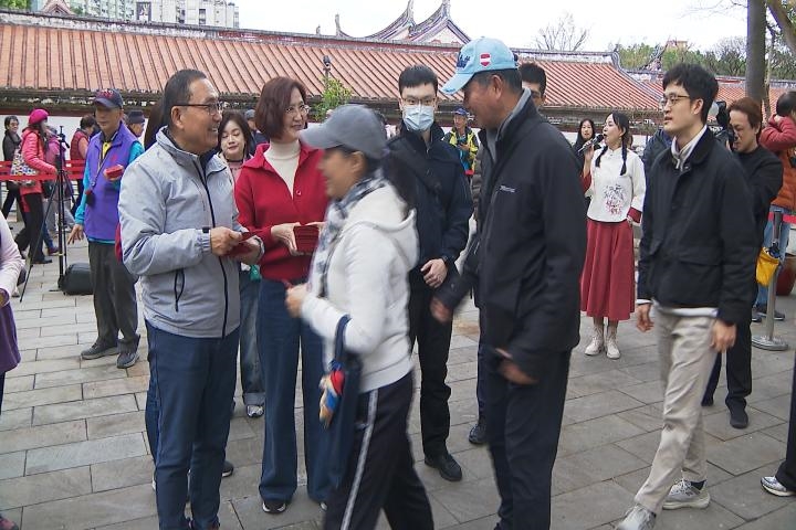 「林本源園邸」修復完工開園　侯友宜初二發新春福袋邀來走春
