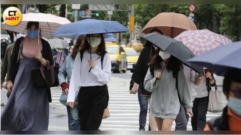 初二北部18度偏涼易降雨 明日氣溫回升早晚有涼意