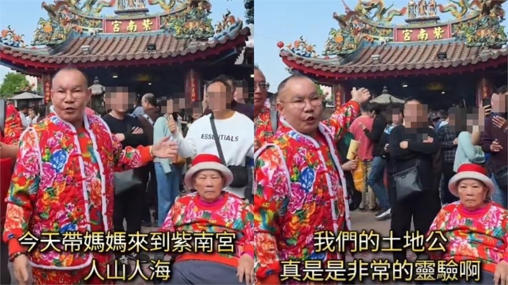 吊車大王現身紫南宮求回2隻金雞！「1舉動」獲萬網讚：很善良的好人