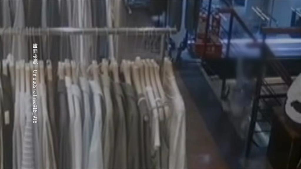 驚險! 一中商圈男童摔落樓梯"5樓跌4樓" 店員緊急抓住