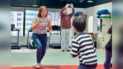 新北婦幼安全防護過好年　陳乃瑜攜手警察局推廣簡易防身術