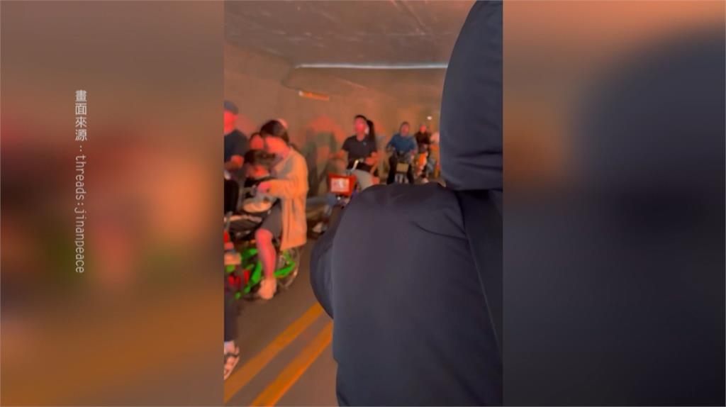 春節限定體驗？台中后豐「騎鐵馬」塞車　遊客苦笑：國道塞不夠