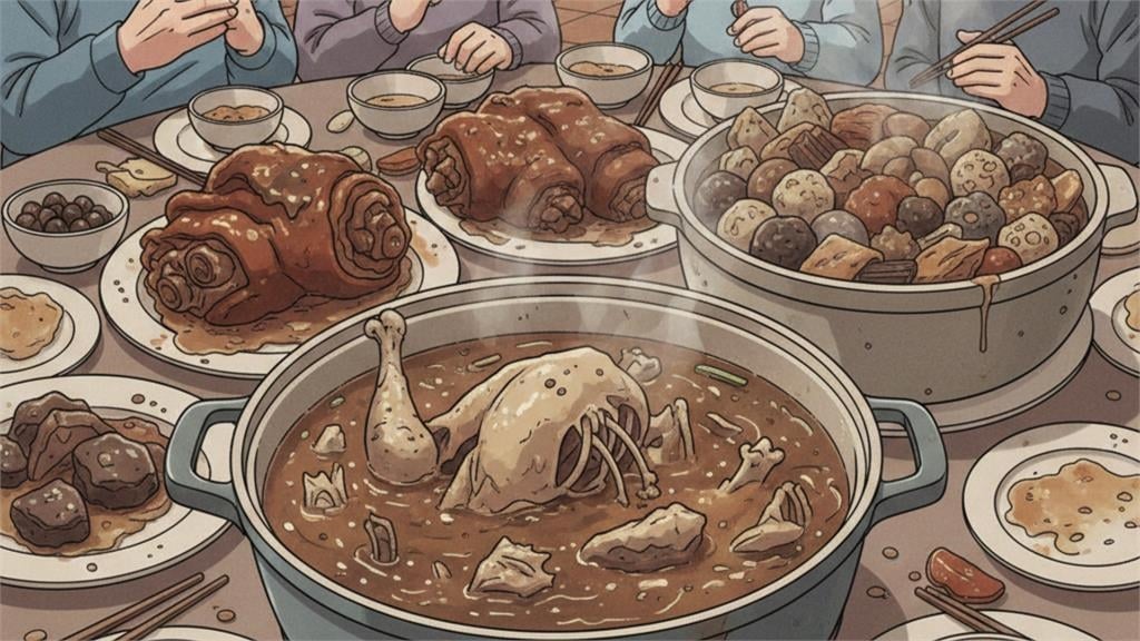 雞湯燉到「骨肉分離」網崩潰：何時到頭？食藥署揭「隔夜菜食安關鍵」