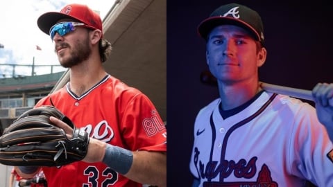 MLB(影)/勇士打線驚見「總統連線」!網笑瘋:怎麼小英跟賴總統都跑去打棒球了