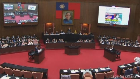 立法院也在搖！宜蘭近海5.6地震　韓國瑜宣布質詢時間暫停喊：很大