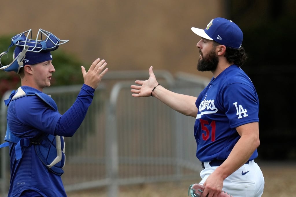 MLB(影)／經歷失去女兒傷痛後重回投手丘！道奇救援投手維西亞感受到球迷的溫暖