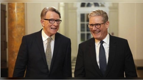 艾普斯坦案延燒!前英國駐美大使曼德爾森遭逮捕