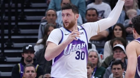 NBA/禁區快沒人了!爵士中鋒諾基奇「鼻子手術」本季報銷 繼JJJ後又倒一長人