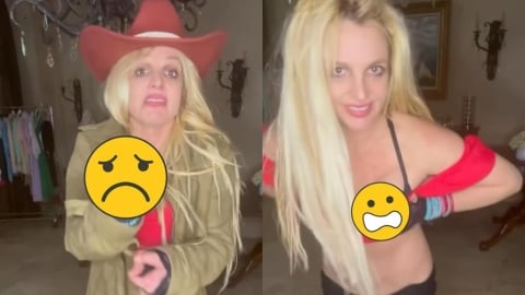 布蘭妮甩金髮亢奮熱舞「失控露點」！給出「詭異眼神」嚇壞老粉…精神狀態引關注