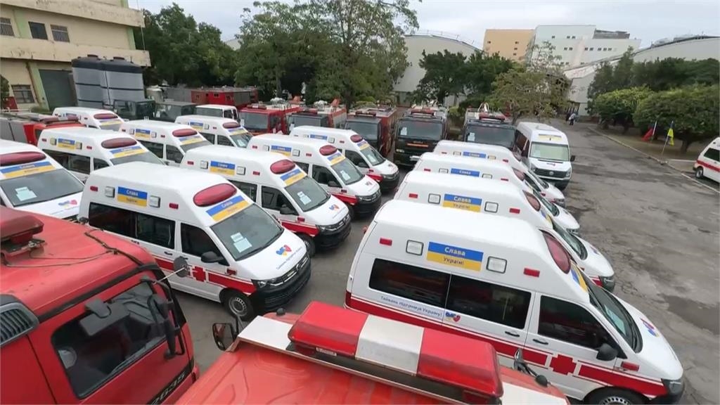 獨／俄烏戰火滿4年! 台企業贈"救護車"挺進戰區 烏克蘭人民致謝