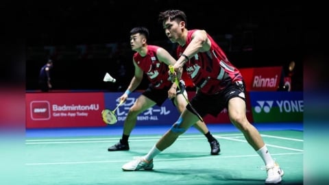 羽球／台灣雙塔「麟榤配」新春首戰開紅盤！德國賽16強巧遇「伴郎」陳子睿／林煜傑