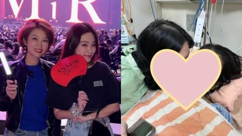 前主播吳中純癌逝!愛女梅嬿翎「最後深情吻別」畫面曝:妳還是好美