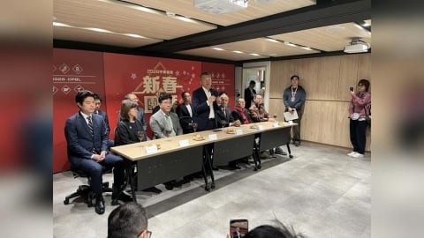 中職／新春團拜會長蔡其昌感慨「來到新高點」！期許台灣大、小巨蛋越來越多