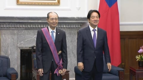 一甲子野球魂圓夢總統府！「永遠的OH桑」王貞治獲頒一等景星勳章