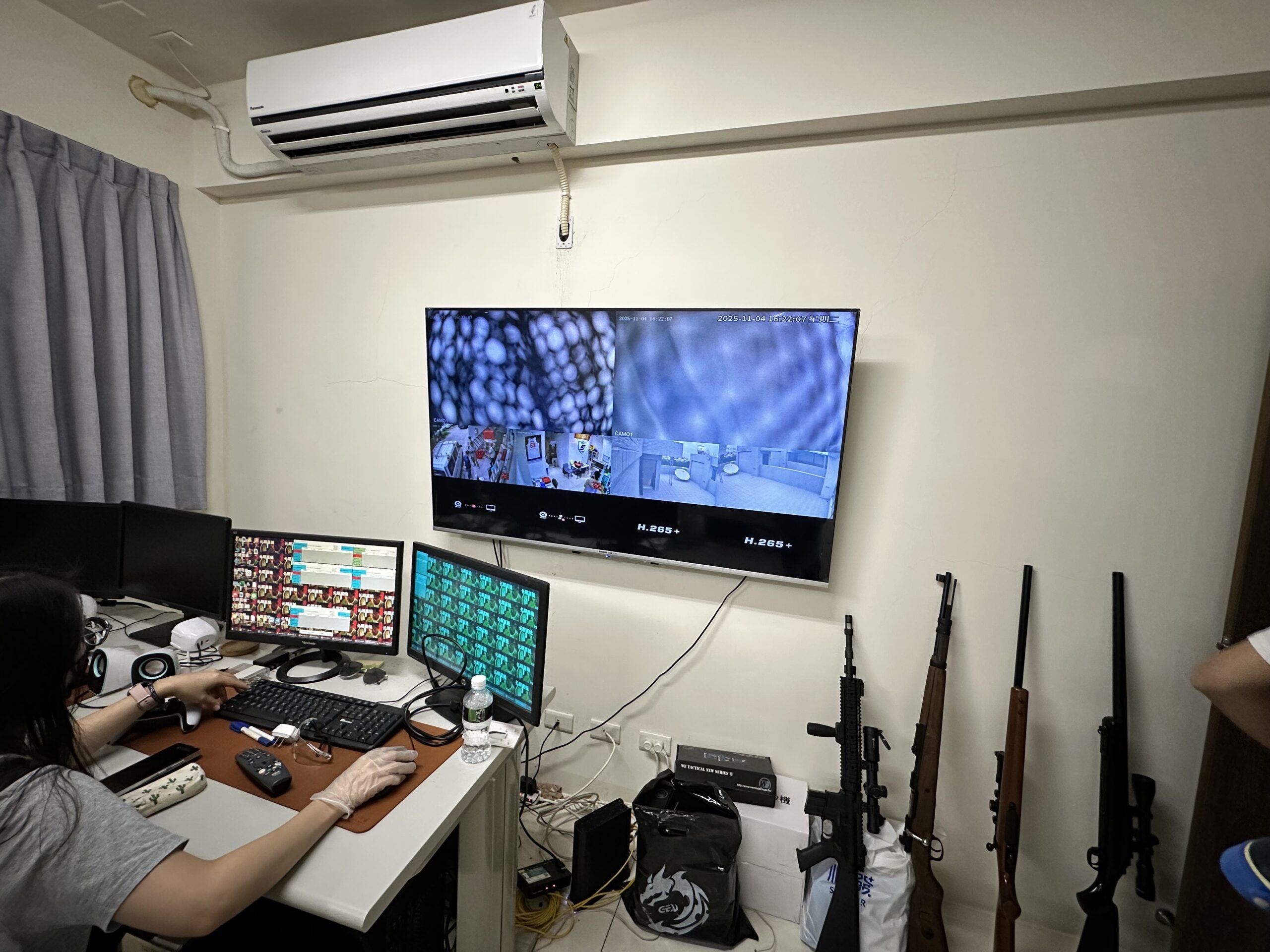 博弈水房隱身豪宅洗錢 2個月經手1億還拿擬真長槍壯膽