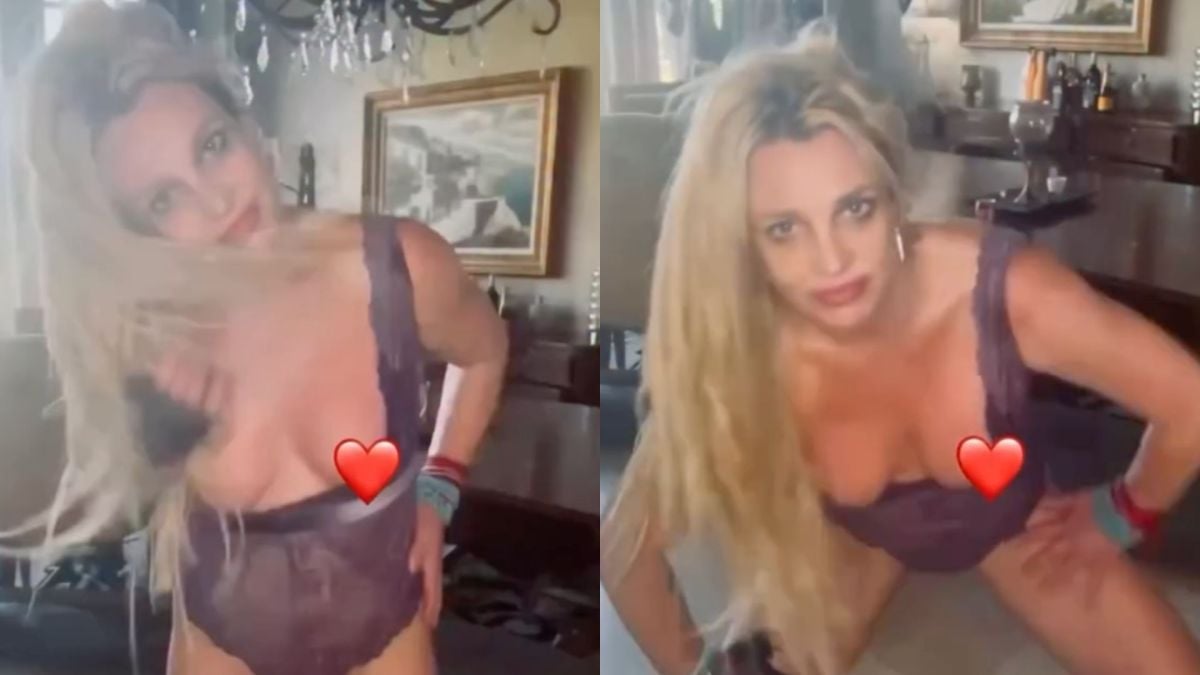 圖/小甜甜布蘭妮(Britney Spears)近日再度因社群影片掀起討論。(翻攝 Britney Spears IG)