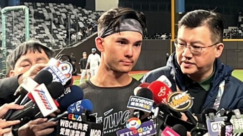 經典賽(影)／最想在東蛋對決日本隊！費仔返台練球「期待台日戰滿場、遇強則強」