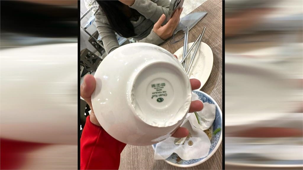 高雄知名鴨肉飯"吃到碎片" 業者:有問題瓷碗已丟棄