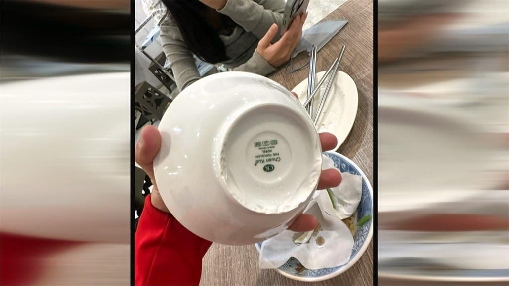 高雄知名鴨肉飯"吃到碎片" 業者:有問題瓷碗已丟棄