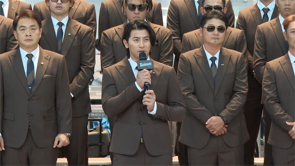 出發日本！球迷送機祝福台灣隊　陳傑憲：希望3/10不要在台灣見